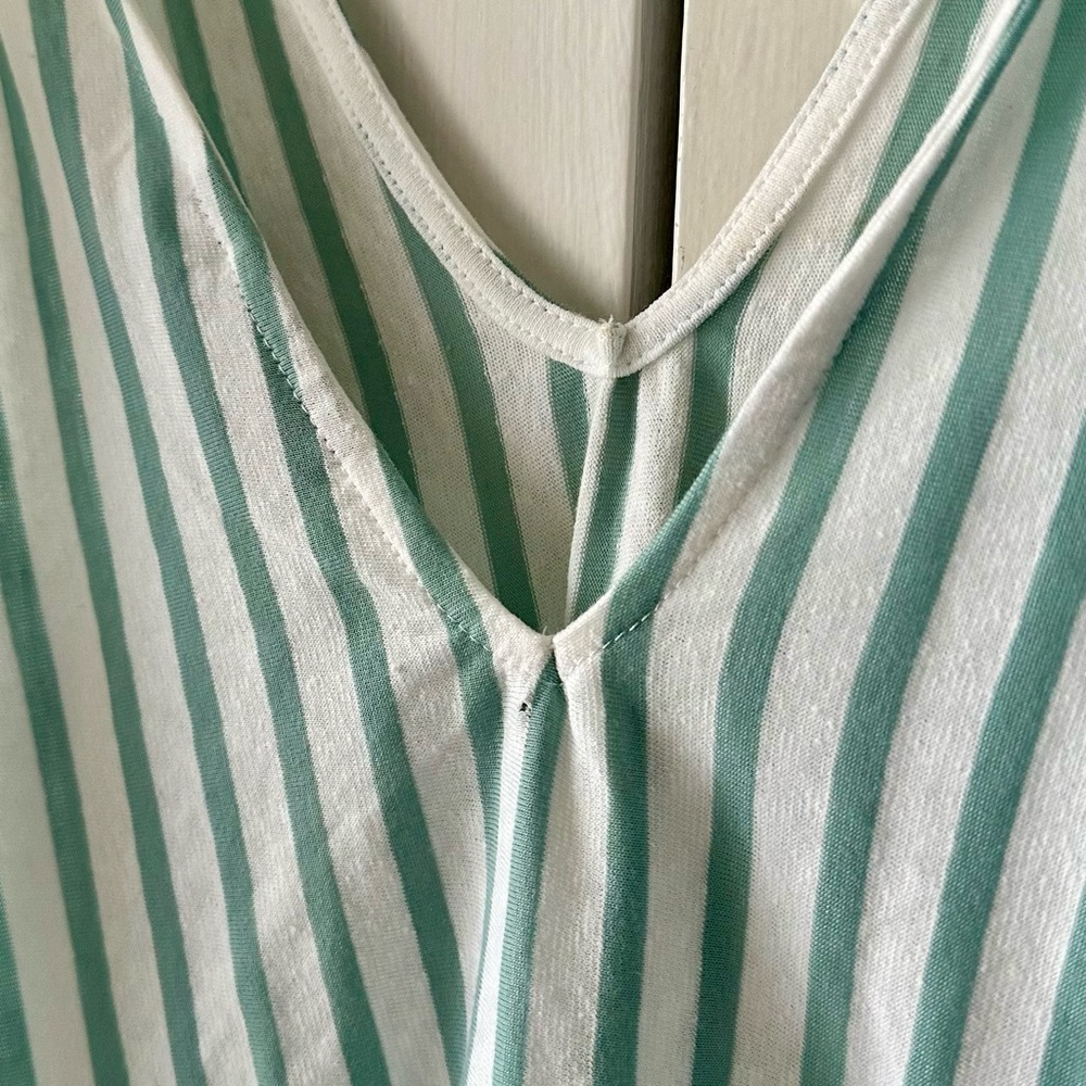 Stripe Swimsuit Coverup Babydoll - Picture 6 of 6